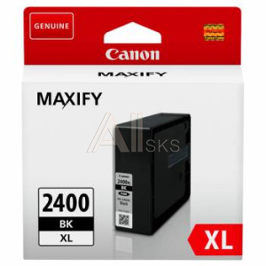 280005 Картридж струйный Canon PGI-2400XLBK 9257B001 черный для Canon iB4040/МВ5040/5340