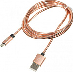 1080412 Кабель Digma USB (m)-micro USB (m) 1.2м розовое золото