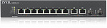 1000580429 Коммутатор ZYXEL NebulaFlex Pro GS2220-10 Hybrid L2 Switch, rack 19 ", 8xGE, 2xCombo (SFP / RJ-45), silent, standalone / cloud management