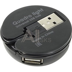 1417446 Defender Quadro Light Универсальный USB разветвитель (83201)
