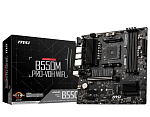 3207942 Материнская плата AMD B550 SAM4 MATX B550M PRO-VDH WIFI MSI