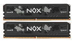 3226920 Memory Module APACER Gaming DDR5 Общий объём памяти 32Гб Module capacity 16Гб Количество 2 5200 МГц Множитель частоты шины 40 1.25 В черный / серебрис