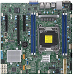 1000468912 Системная плата MB Supermicro X11SRM-F-O, 1xLGA 2066, W-2100/2200, C422, 4xDDR4 Up to 256GB ECC RDIMM/3DS ECC LRDIMM, 1 PCI-E 3.0 x16,2 PCI-E 3.0