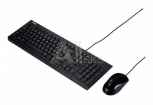 794831 Клавиатура + мышь Asus U2000 клав:черный мышь:черный USB Multimedia