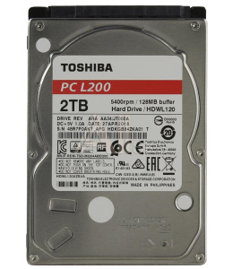 3210069 Жесткий диск SATA2.5" 2TB 5400RPM 128MB HDWL120UZSVA TOSHIBA