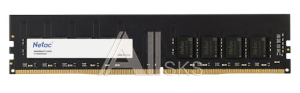 NTBSD4P26SP-04 Netac Basic DIMM 4GB DDR4-2666 (PC4-21300) C19 19-19-19-43 1.2V Memory module