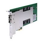 Модуль расширения для компьютеров серии DA-820C, 2 порта 100 Мбит/с, 2 SFP-слота, интерфейс PCIe (SFP-модули в комплект поставки не входят)