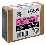 806239 Картридж струйный Epson T580B C13T580B00 светло-пурпурный (80мл) для Epson St Pro 3800