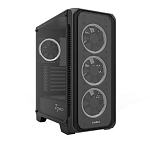 ZALMAN Z7 NEO, ATX, BLACK, WINDOW, 2x3.5", 2x2.5", 2xUSB2.0, 1xUSB3.0, FRONT 3x120mm, REAR 1x120mm