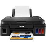 МФУ струйное Canon Pixma G2410, A4, цветная печать, 5 стр/мин, 4800x1200 dpi, USB/СНПЧ, чёрный корпус (2313C009AB)