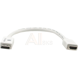 1000455341 Переходник DisplayPort вилка на HDMI розетку/ DisplayPort (M) to HDMI (F) Adapter Cable