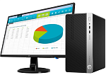 1Q7Q2ES#ACB HP Bundle ProDesk 400 G6 MT Core i5-9500,8GB,256GB SSD,USB kbd&mouse,Intel 9560 AC 2x2 BT,DP Port,Win10Pro(64-bit),1-1-1 Wty +HP Monitor N246v 23.8in