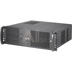 1324358 Procase EM338F-B-0 Корпус 3U Rack server case,съемный фильтр, черный, без блока питания, глубина 380мм, MB 12"x9.6"