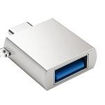1826811 Satechi [ST-TCUAS] Адаптер USB Type-C USB Adapter USB-C to USB 3.0. Цвет серебряный