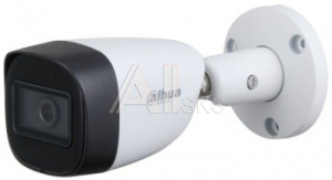 1507308 Камера видеонаблюдения аналоговая Dahua DH-HAC-HFW1500CP-0280B 2.8-2.8мм HD-CVI HD-TVI цветная корп.:белый