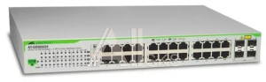AT-GS950/24-50 Коммутатор Allied Telesis 20x10/100/1000T + 4x10/100/1000T or SFP WebSmart switch (VLAN group, Port Trunking, Port Mirroring, QoS, 19')