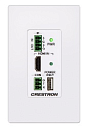HD-TXC-101-C-1G-E-W-T DM Lite – HDMI® over CATx Transmitter w/IR & RS-232, Wall Plate, White Textured