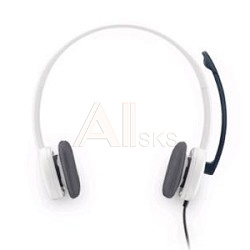 1205790 Logitech Stereo Headset (Borg) H150 981-000350 white