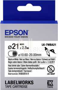 C53S657903 Ленточный картридж Epson LK-7WBA21 Heat Shrink Tube (HST)