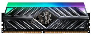 1289036 Модуль памяти ADATA XPG SPECTRIX D41 Gaming DDR4 Общий объём памяти 8Гб Module capacity 8Гб Количество 1 3200 МГц 1.35 В серый AX4U320038G16A-ST41