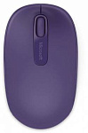 486202 Мышь Microsoft Mobile Mouse 1850 фиолетовый оптическая (1000dpi) беспроводная USB для ноутбука (2but)