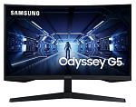 LC27G54TQWIXCI Samsung 27" C27G54TQW VA LED curved GAMING-монитор Odyssey G5 2560x1440 1ms 2500:1 250cd 178/178 2*HDMI DP 144Hz FreeSync HDR10 Tilt VESA Black