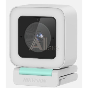 1956316 Hikvision iDS-UL4P(White) 2MP CMOS Sensor,0.1Lux @ (F1.2,AGC ON),Built-in Mic,USB 2.0,2560*1440@30/25fps,3.6mm Fixed Lens,Auto Focus,Magnetic bracket,