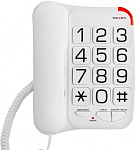 2004119 Телефон проводной Texet TX-201 белый