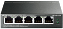 1412409 Коммутатор TP-Link TL-SG105PE (L2) 5x1Гбит/с 4PoE+ 65W управляемый
