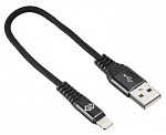 1080252 Кабель Digma USB (m)-Lightning (m) 0.15м черный