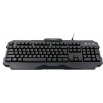 1535641 Гарнизон Клавиатура игровая GK-330G, подсветка, код "Survarium", USB, черный, антифантомные клавиш