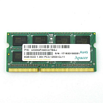 AS08GFA60CATBGJ Apacer DDR3 8GB 1600MHz SO-DIMM (PC3-12800) CL11 1.35V (Retail) 512*8 3 years (AS08GFA60CATBGJ/DV.08G2K.KAM)