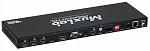 120342 Презентационный коммутатор [500445] MuxLab 500445 6х1 с поддержкой 4К/60, входы 3 HDMI,1 DP, 1 USB-C, 1 VGA, выход HDMI