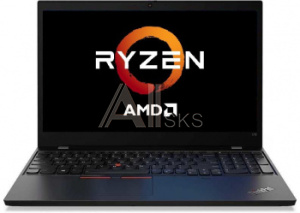 1513684 Ноутбук Lenovo ThinkPad L15 G1 T Ryzen 7 Pro 4750U 16Gb SSD512Gb AMD Radeon 15.6" IPS FHD (1920x1080) Windows 10 4G Professional 64 black WiFi BT Cam