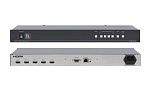 47219 Коммутатор Kramer Electronics [VS-41H] сигнала HDMI версий 1.0, 1.1, 1.2, совместим с HDMI 1.3, HDCP