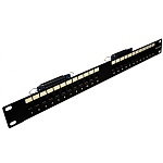 TWT-PP24TLC-3645 Патч-панель TELCO, 19", 1U, 24 порта RJ-45, контакты 36, 45