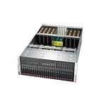 SYS-4029GP-TRT Сервер SUPERMICRO SuperServer 4U 4029GP-TRT noCPU(2)2nd Gen Xeon Scalable/TDP 70-205W/ no DIMM(24)/ SATARAID HDD(24)SFF/ 2x10GbE/ support up to 8 double widt