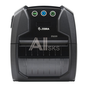 ZQ22-A0E12KE-00 Zebra DT ZQ220, 3 inch DT Printer, Bluetooth, linerless&receipt printing, English/Latin/Cyrillic