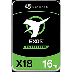 1891359 16TB Seagate Exos X18 (ST16000NM000J) {SATA 6Gb/s, 7200 rpm, 256mb buffer, 3.5"}