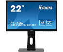21,5" Iiyama ProLite XB2283HS-B3 1920x1080 75Гц VA LED 16:9 4ms VGA HDMI DP 80M:1 3000:1 178/178 250cd HAS Pivot Tilt Swivel Speakers Black