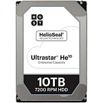 1000459796 Жесткий диск HDD HGST SATA Server 10Tb Ultrastar HE10 7200 6Gb/s 256MB 0F27454 1 year ocs