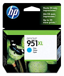 666576 Картридж струйный HP 951XL CN046AE голубой (1500стр.) для HP OJ Pro 8100/8600