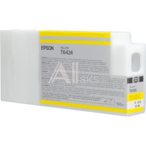 C13T642400 Картридж Epson T6424 Yellow Ink Cartridge (150ml)
