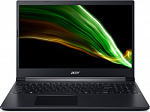 1512366 Ноутбук Acer Aspire 7 A715-42G-R6VJ Ryzen 5 5500U 8Gb SSD256Gb NVIDIA GeForce GTX 1650 4Gb 15.6" IPS FHD (1920x1080) Eshell black WiFi BT Cam