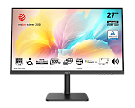 9S6-3PB19H-233 MSI Modern MD272QXP 27" 16:9 WQHD(2560x1440) IPS Flat,1ms(MPRT),HDR 400,1000:1,100M:1,400nit,178/178,HDMI,DP,2xUSB Type-A,USB Type-B,USB Type-C,Speake