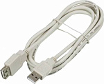 841884 Кабель-удлинитель Ningbo USB A(m) USB A(f) 1.8м (USB2.0-AM-AF-BR) (блистер)
