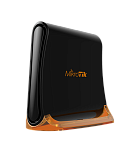 RB931-2nD Маршрутизатор MIKROTIK hAP mini with 650MHz CPU, 32MB RAM, 3xLAN, built-in 2.4Ghz 802.11b/g/n 2x2 two chain wireless with integrated antennas, RouterOS L4, tower ca