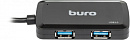 389736 Разветвитель USB 3.0 Buro BU-HUB4-U3.0-S 4порт. черный