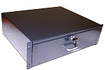 TWT-CB-DRW-1U Ящик выдвижной 19", с замком, 1U, черный TWT-CB-DRW-1U Ящик выдвижной 19", с замком, 1U, черный