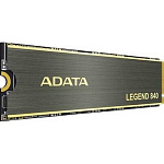 1883892 M.2 2280 1TB ADATA LEGEND 840 Client SSD [ALEG-840-1TCS] PCIe Gen4x4 with NVMe, 5000/4750, IOPS 650/600K, MTBF 2M, 3D NAND, 650TBW, 0,36DWPD, RTL (935